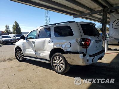 Drugie zdjęcie samochodu z przodu: 2017 TOYOTA SEQUOIA PLATINUM VIN:5TDDY5G11HS154649 - miniatura