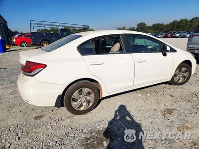 Trzecie zdjęcie samochodu z tyłu: 2013 HONDA CIVIC LX VIN:19XFB2F53DE006178 - miniatura