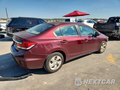 Trzecie zdjęcie samochodu z tyłu: 2014 HONDA CIVIC LX VIN:2HGFB2F50EH553223 - miniatura