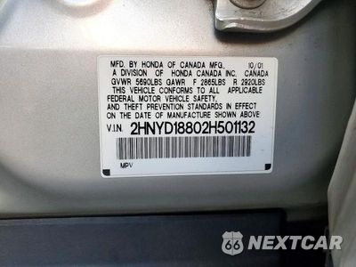 Zdjęcie 13 z 13 samochodu: 2002 ACURA MDX TOURING VIN:2HNYD18802H501132 - miniatura
