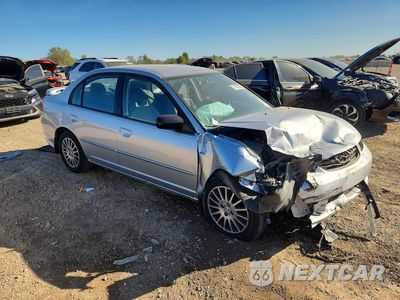 Czwarte zdjęcie samochodu z boku: 2005 HONDA CIVIC LX VIN:2HGES16525H605098 - miniatura