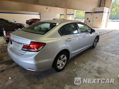 Trzecie zdjęcie samochodu z tyłu: 2015 HONDA CIVIC LX VIN:19XFB2F51FE011625 - miniatura
