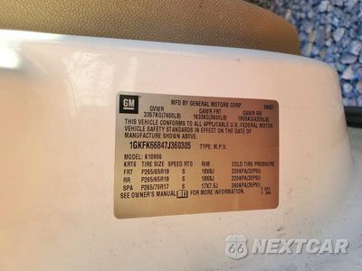 Zdjęcie 13 z 13 samochodu: 2007 GMC YUKON XL DENALI VIN:1GKFK66847J360305 - miniatura