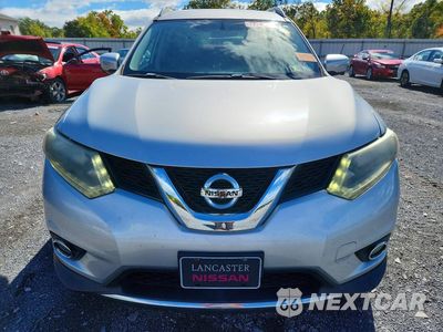 Piąte zdjęcie samochodu w środku: 2014 NISSAN ROGUE SL VIN:5N1AT2MV5EC839740 - miniatura