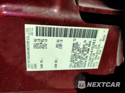 Zdjęcie 12 z 12 samochodu: 2012 NISSAN ALTIMA 2.5 VIN:1N4AL2AP7CN470381 - miniatura