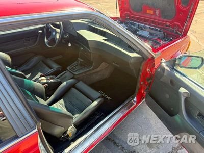 Piąte zdjęcie samochodu w środku: 1987 BMW 635 CSI AUTOMATIC L6 VIN:WBAEC8406H0613822 - miniatura