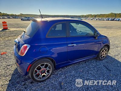 Trzecie zdjęcie samochodu z tyłu: 2012 FIAT 500 SPORT VIN:3C3CFFBR5CT113528 - miniatura