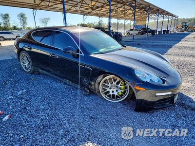 Czwarte zdjęcie samochodu z boku: 2014 PORSCHE PANAMERA S HYBRID VIN:WP0AD2A74EL044136 - miniatura