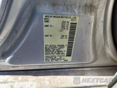 Zdjęcie 12 z 12 samochodu: 2013 NISSAN ALTIMA 2.5 VIN:1N4AL3APXDC245441 - miniatura