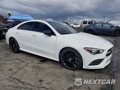 Czwarte zdjęcie samochodu z boku: 2023 MERCEDES-BENZ CLA 250 VIN:W1K5J4GB7PN338497 - miniatura