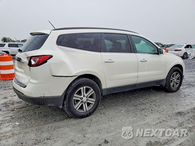 Trzecie zdjęcie samochodu z tyłu: 2015 CHEVROLET TRAVERSE LT VIN:1GNKRHKD3FJ306181 - miniatura