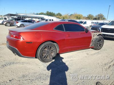 Trzecie zdjęcie samochodu z tyłu: 2014 CHEVROLET CAMARO LS VIN:2G1FA1E35E9232230 - miniatura