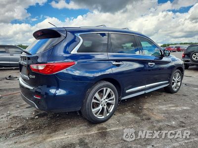 Trzecie zdjęcie samochodu z tyłu: 2015 INFINITI QX60 BASE VIN:5N1AL0MN7FC533371 - miniatura