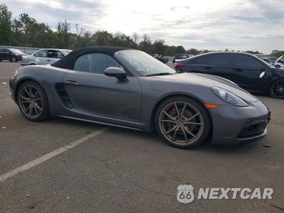 Czwarte zdjęcie samochodu z boku: 2019 PORSCHE BOXSTER S VIN:WP0CB2A80KS228949 - miniatura