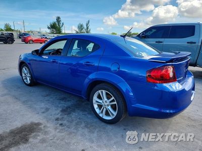 Drugie zdjęcie samochodu z przodu: 2013 DODGE AVENGER SE VIN:1C3CDZAG4DN594137 - miniatura