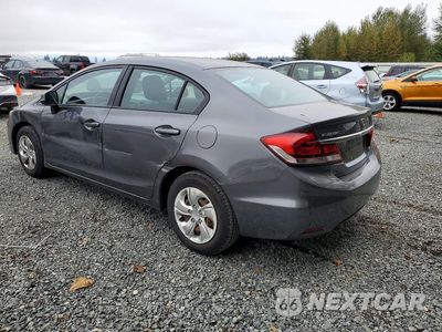 Drugie zdjęcie samochodu z przodu: 2013 HONDA CIVIC LX VIN:2HGFB2F54DH302431 - miniatura