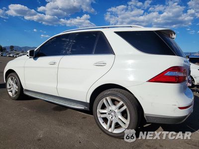 Drugie zdjęcie samochodu z przodu: 2015 MERCEDES-BENZ ML 350 VIN:4JGDA5JB8FA604728 - miniatura