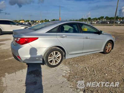 Trzecie zdjęcie samochodu z tyłu: 2014 HYUNDAI SONATA GLS VIN:5NPEB4AC9EH919621 - miniatura