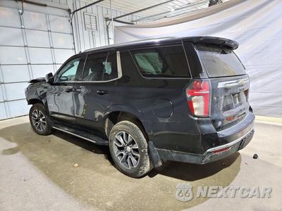 Drugie zdjęcie samochodu z przodu: 2021 CHEVROLET TAHOE K1500 LT VIN:1GNSKNKDXMR175946 - miniatura