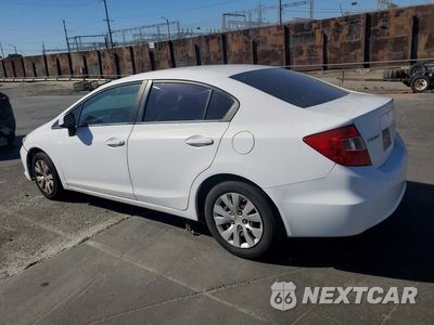 Drugie zdjęcie samochodu z przodu: 2012 HONDA CIVIC LX VIN:2HGFB2F58CH335348 - miniatura