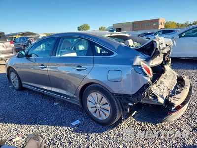 Drugie zdjęcie samochodu z przodu: 2017 HYUNDAI SONATA HYBRID SE VIN:KMHE24L13HA056379 - miniatura