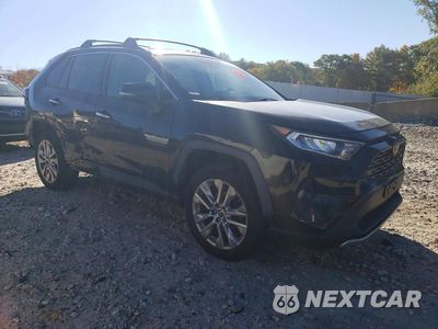 Czwarte zdjęcie samochodu z boku: 2019 TOYOTA RAV4 LIMITED VIN:JTMN1RFV8KD519934 - miniatura