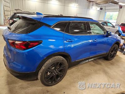 Trzecie zdjęcie samochodu z tyłu: 2020 CHEVROLET BLAZER RS VIN:3GNKBERS9LS674222 - miniatura