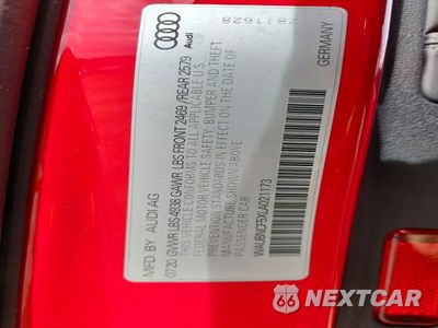 Zdjęcie 12 z 12 samochodu: 2020 AUDI A5 PRESTIGE VIN:WAUBNCF5XLA021173 - miniatura