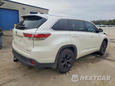 Trzecie zdjęcie samochodu z tyłu: 2016 TOYOTA HIGHLANDER XLE VIN:5TDJKRFH1GS255120 - miniatura