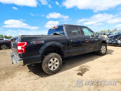 Trzecie zdjęcie samochodu z tyłu: 2018 FORD F150 SUPERCREW VIN:1FTEW1EG4JKE46352 - miniatura