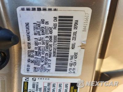 Zdjęcie 12 z 12 samochodu: 2007 TOYOTA COROLLA CE VIN:1NXBR32E17Z780890 - miniatura
