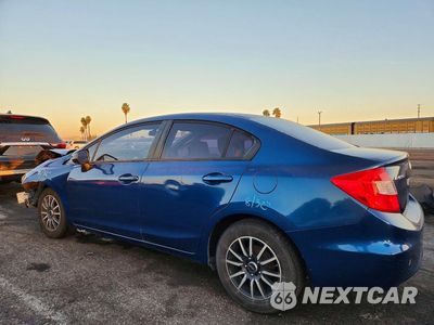 Drugie zdjęcie samochodu z przodu: 2012 HONDA CIVIC LX VIN:2HGFB2F59CH506950 - miniatura