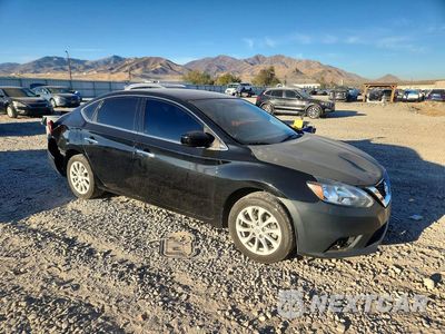Czwarte zdjęcie samochodu z boku: 2019 NISSAN SENTRA SV VIN:3N1AB7AP4KY349533 - miniatura