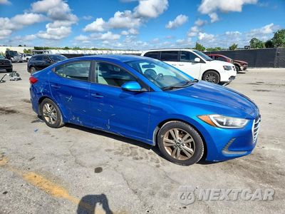 Czwarte zdjęcie samochodu z boku: 2018 HYUNDAI ELANTRA SEL VIN:5NPD84LFXJH312851 - miniatura