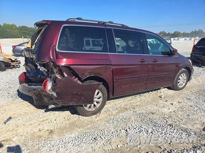 Trzecie zdjęcie samochodu z tyłu: 2008 HONDA ODYSSEY EXL VIN:5FNRL38628B417478 - miniatura