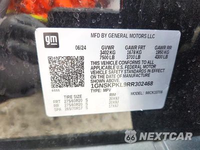 Zdjęcie 13 z 13 samochodu: 2024 CHEVROLET TAHOE K1500 Z71 VIN:1GNSKPKL9RR302468 - miniatura