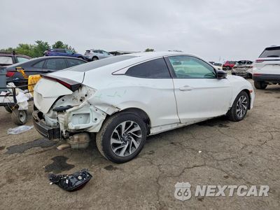 Trzecie zdjęcie samochodu z tyłu: 2019 HONDA CIVIC LX VIN:2HGFC4B64KH308671 - miniatura