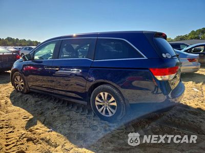 Drugie zdjęcie samochodu z przodu: 2016 HONDA ODYSSEY EXL VIN:5FNRL5H66GB078928 - miniatura