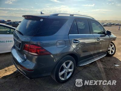 Trzecie zdjęcie samochodu z tyłu: 2017 MERCEDES-BENZ GLE 350 4MATIC VIN:4JGDA5HBXHA845182 - miniatura