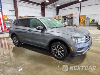 Czwarte zdjęcie samochodu z boku: 2021 VOLKSWAGEN TIGUAN S VIN:3VV0B7AX5MM020313 - miniatura