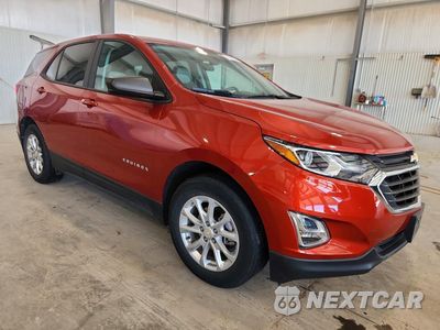 Czwarte zdjęcie samochodu z boku: 2020 CHEVROLET EQUINOX LS VIN:2GNAXHEV7L6252477 - miniatura