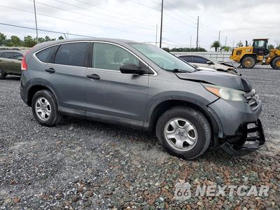Czwarte zdjęcie samochodu z boku: 2013 HONDA CR-V LX VIN:5J6RM3H3XDL036028 - miniatura