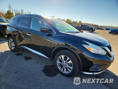 Czwarte zdjęcie samochodu z boku: 2017 NISSAN MURANO SV VIN:5N1AZ2MH5HN105231 - miniatura