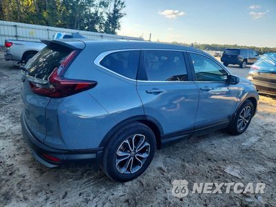 Trzecie zdjęcie samochodu z tyłu: 2021 HONDA CR-V EXL VIN:5J6RW1H89ML003385 - miniatura