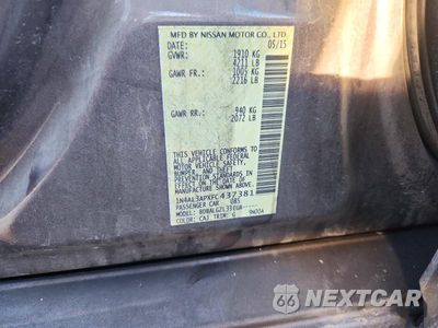 Zdjęcie 12 z 12 samochodu: 2015 NISSAN ALTIMA 2.5 S VIN:1N4AL3APXFC437381 - miniatura