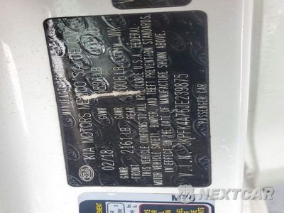 Zdjęcie 13 z 13 samochodu: 2018 KIA FORTE LX VIN:3KPFK4A76JE239875 - miniatura