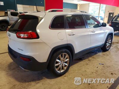 Trzecie zdjęcie samochodu z tyłu: 2016 JEEP CHEROKEE LIMITED VIN:1C4PJMDSXGW280404 - miniatura