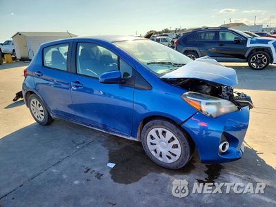 Czwarte zdjęcie samochodu z boku: 2015 TOYOTA YARIS 5-DOOR L VIN:VNKKTUD34FA032570 - miniatura