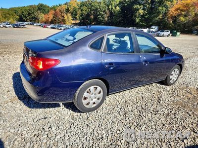 Trzecie zdjęcie samochodu z tyłu: 2007 HYUNDAI ELANTRA GLS VIN:KMHDU46D27U130190 - miniatura