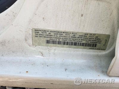 Zdjęcie 12 z 12 samochodu: 2007 VOLKSWAGEN JETTA VIN:3VWGF71KX7M142964 - miniatura